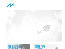 Tablet Screenshot of milestoneaviation.com